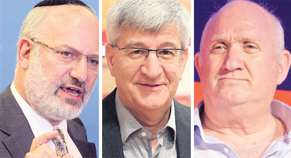 מימין: איציק אברכהן, ישראל ברמן ואדוארדו אלשטיין מימין: איציק אברכהן, ישראל ברמן ואדוארדו אלשטיין