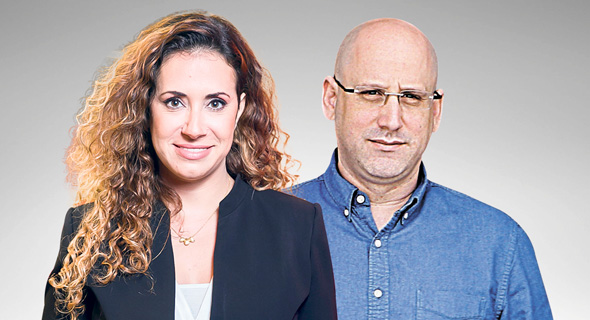 מימין: מנכ”ל סלקום ניר שטרן ומנכ”לית HOT טל גרנות גולדשטיין מימין: מנכ”ל סלקום ניר שטרן ומנכ”לית HOT טל גרנות גולדשטיין