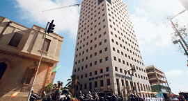 מגדל אפריקה ישראל אחד העם, צילום: אוראל כהן מגדל אפריקה ישראל אחד העם, צילום: אוראל כהן