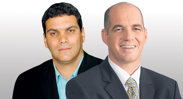 עופר גרינבאום ושי נבו מנהלי פועלים אי.בי.אי