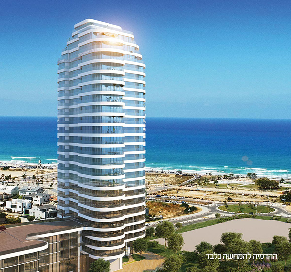 פרויקט סי טאוור ממש על הים , בפארק הים בת ים פרויקט סי טאוור ממש על הים , בפארק הים בת ים