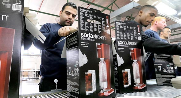 SodaStream&#39;s manufacturing facility. Photo: Reuters