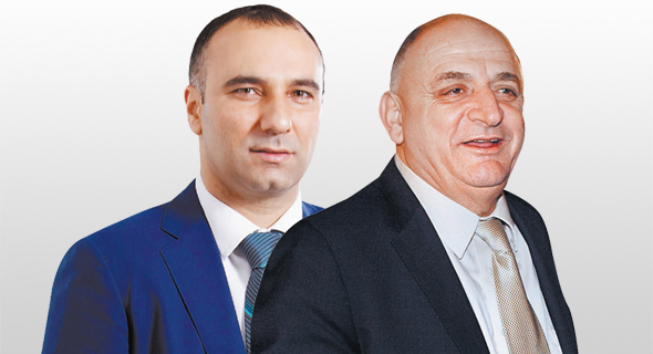 מימין: בעל השליטה בקבוצת דלק יצחק תשובה ומנכ"ל דלק קידוחים יוסי אבו מימין: בעל השליטה בקבוצת דלק יצחק תשובה ומנכ"ל דלק קידוחים יוסי אבו