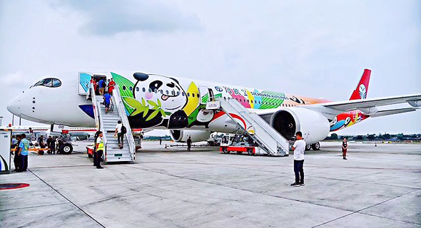 A Sichuan Airlines plane. Photo: PR A Sichuan Airlines plane. Photo: PR
