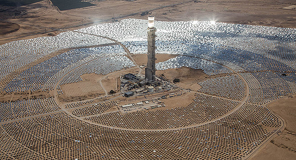 Megalim solar power plant. Photo: Megalim Solar Power, Albatross Aerial Photography 
