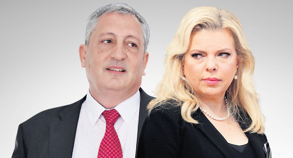 מימין: שרה נתניהו וניר חפץ. רעיית ראש הממשלה ביקשה להוכיח שהיא משלמת מכיסה על מוצרים ושירותים שקיבלה, הסביר חפץ מימין: שרה נתניהו וניר חפץ. רעיית ראש הממשלה ביקשה להוכיח שהיא משלמת מכיסה על מוצרים ושירותים שקיבלה, הסביר חפץ