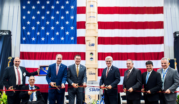Launch of U.S. manufacturing line of Arrow 3 canisters. Photo: Bella Vie Photography