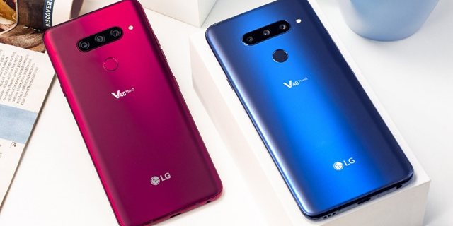 חמש מצלמות ומסך ענק: LG חשפה את פאבלט ה-V40
