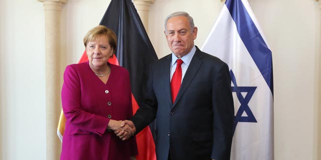 נתניהו למרקל: "ישראל תמשיך לעצור התקפות איראניות מסוריה ולבנון"