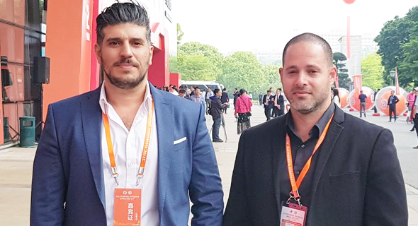Humavox founders Asaf Elssibony (left) and Omri Lachman. Photo: PR