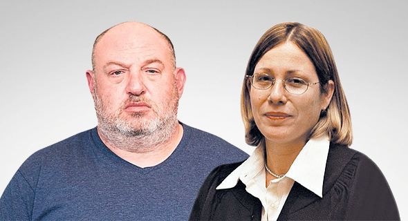 השופטת בדימוס אורנית אגסי והראל ויזל מנכ"ל פוקס השופטת בדימוס אורנית אגסי והראל ויזל מנכ"ל פוקס