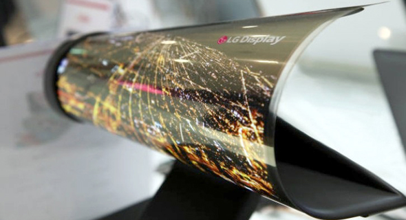 מסך גמיש של LG מסך גמיש של LG