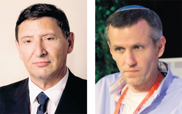 מימין: מנהל רשות החברות ינקי קוינט ומנכ"ל משרד הביטחון אודי אדם מימין: מנהל רשות החברות ינקי קוינט ומנכ"ל משרד הביטחון אודי אדם