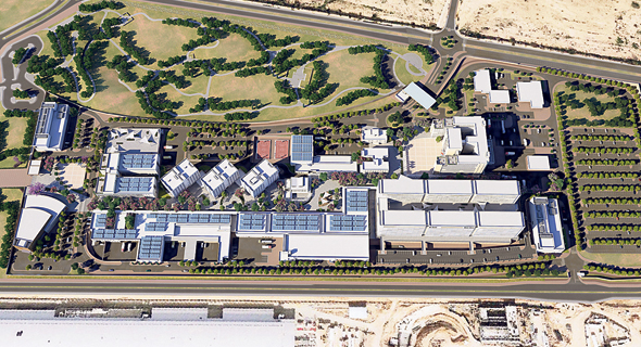 הדמיה של קריית התקשוב שתוקם בבאר שבע הדמיה של קריית התקשוב שתוקם בבאר שבע