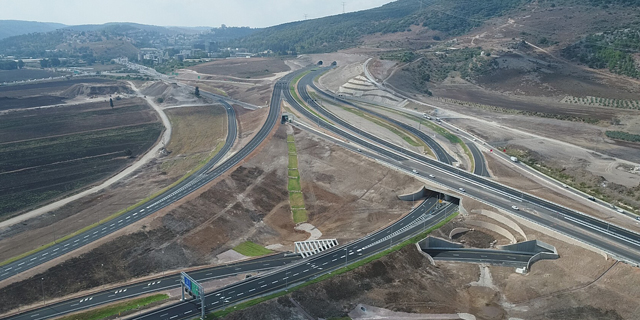 המקטע החדש של כביש 6 בצפון ייפתח לתנועה ב-14 בנובמבר