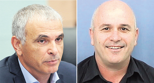 מימין: מנכ"ל אסותא פרופ' ארי שמיס ושר האוצר משה כחלון מימין: מנכ"ל אסותא פרופ' ארי שמיס ושר האוצר משה כחלון