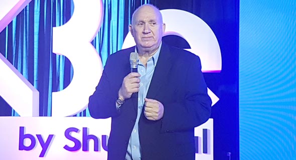 מנכ"ל שופרסל, איציק אברכהן, באירוע ההשקה מנכ"ל שופרסל, איציק אברכהן, באירוע ההשקה