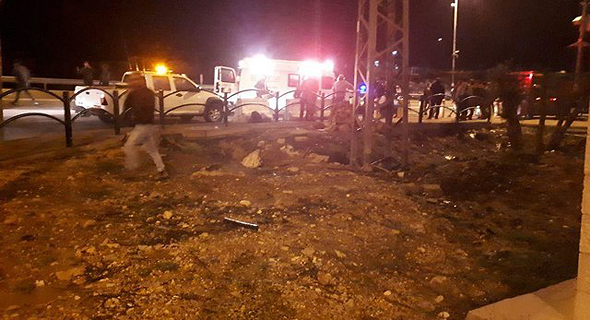 זירת פיגוע הירי בעפרה