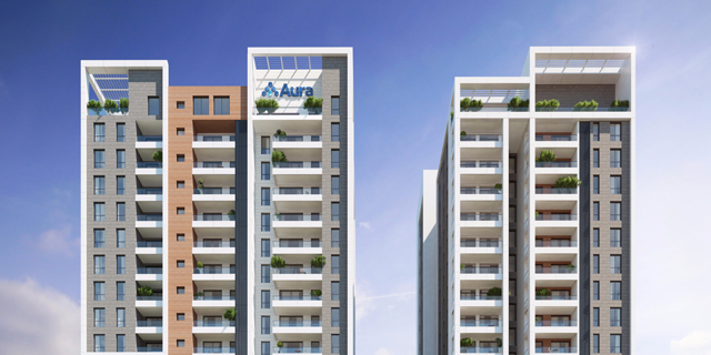 אאורה החלה בפרויקט פינוי בינוי ברמת השרון - יוקמו כ-700 דירות ב-6 מגדלים