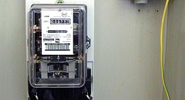 שעון חשמל חברת החשמל שעון חשמל דירתי, צילום: מאיר פרטוש