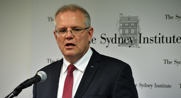 סקוט מוריסון ראש ממשלת אוסטרליה. "לא ניכנע לאיומים"