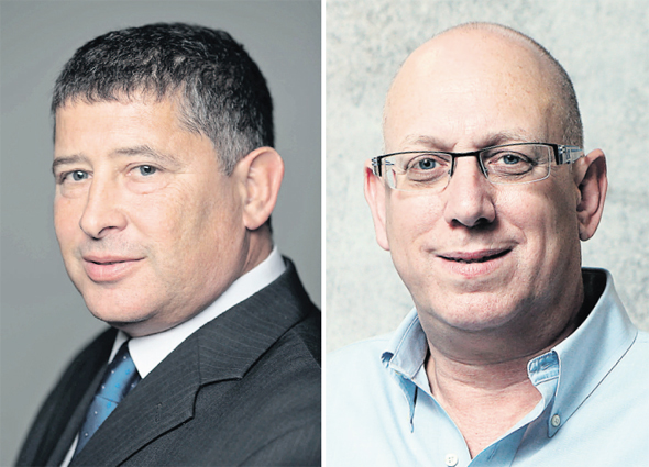 מימין: אבי כץ וחנן שמש, מנהלי קרן הגשמה מימין: אבי כץ וחנן שמש, מנהלי קרן הגשמה