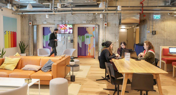 WeWork in Jerusalem. Photo: Eyal Marilus