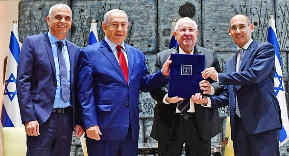 טקס מינויו של יאמיר ירון לנגיד בבית הנשיא טקס מינויו של יאמיר ירון לנגיד בבית הנשיא