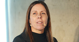 ועידת תשתיות תקשורת דפנה גבר ליפשיץ מנכ"לית עמותת תפוח, צילום: אוראל כהן