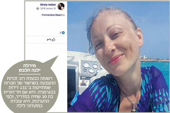 מירלה ילנה הלבט, מתוך עמוד הפייסבוק שלה מירלה ילנה הלבט, מתוך עמוד הפייסבוק שלה