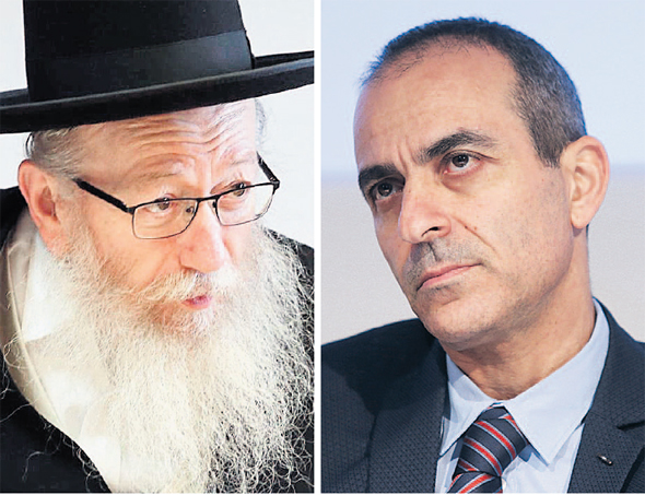 מנכ"ל איכילוב פרופ' רוני גמזו וסגן שר הבריאות יעקב ליצמן מנכ"ל איכילוב פרופ' רוני גמזו וסגן שר הבריאות יעקב ליצמן
