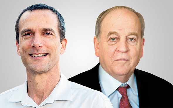פרופ’ אביה ספיבק (מימין) ויוסי היימן פרופ’ אביה ספיבק (מימין) ויוסי היימן