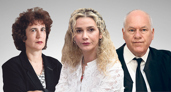 השופט עוזי פוגלמן, השופטת רונית פוזננסקי-כץ והשופטת דפנה ברק-ארז השופט עוזי פוגלמן, השופטת רונית פוזננסקי-כץ והשופטת דפנה ברק-ארז