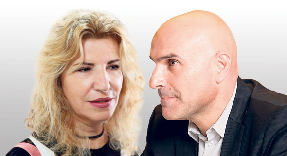 מימין אפי נוה והדס שטייף מימין אפי נוה והדס שטייף