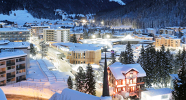 מרכז הקונגרסים בדאבוס, צילום: איי פי 