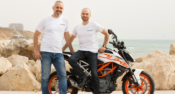 Ride Vision's co-founders Lior Cohen (left) and Uri Lavi. Photo: Ride Vision Ride Vision's co-founders Lior Cohen (left) and Uri Lavi. Photo: Ride Vision