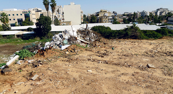 השטח שבו מקודמת התוכנית. תוכנית ל־200 יחידות דיור מוגן השטח שבו מקודמת התוכנית. תוכנית ל־200 יחידות דיור מוגן