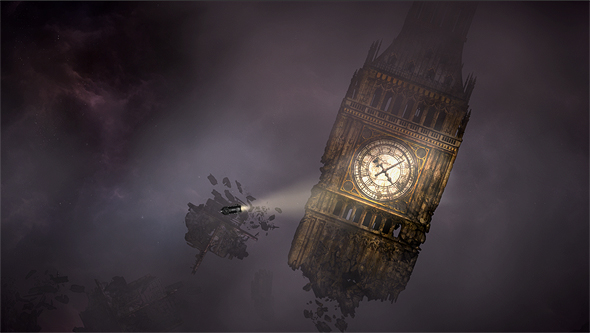 מתוך “Sunless Skies". חווייה מדיטטיבית שבנדודים בשמיים השחורים העצומים, בלי שקורה ממש משהו מתוך “Sunless Skies". חווייה מדיטטיבית שבנדודים בשמיים השחורים העצומים, בלי שקורה ממש משהו