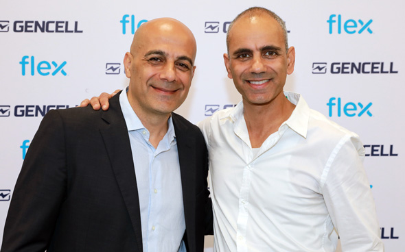 GenCell CEO Rami Reshef (left) and Flex Ofakim's general manager Avichai Ramot. Photo: GenCell GenCell CEO Rami Reshef (left) and Flex Ofakim's general manager Avichai Ramot. Photo: GenCell
