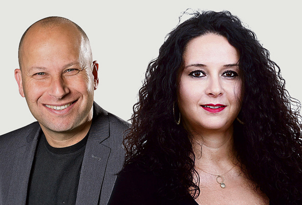 מימין: מנהלת מינהל התכנון דלית זילבר ומנכ"ל מדלן איתן זינגר מימין: מנהלת מינהל התכנון דלית זילבר ומנכ"ל מדלן איתן זינגר