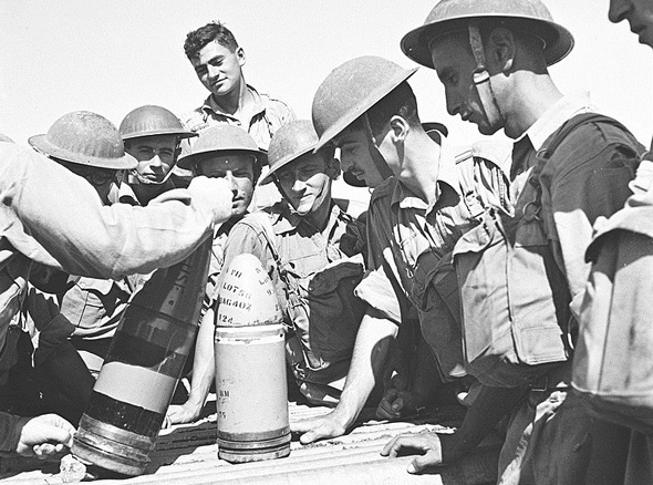 British soldiers in Haifa. Photo: Wikimedia/Israel State Archives