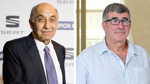 מימין: מנכ"ל פז יונה פוגל ויו"ר אלייד יצחק סוארי מימין: מנכ"ל פז יונה פוגל ויו"ר אלייד יצחק סוארי