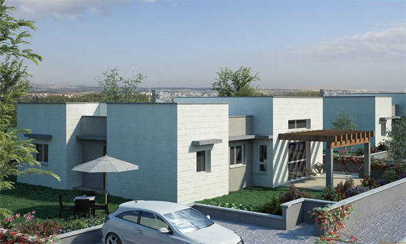 בית בפרויקט "ריחן ביער". בנייה בטכנולוגיה ידידותית לסביבה בית בפרויקט "ריחן ביער". בנייה בטכנולוגיה ידידותית לסביבה