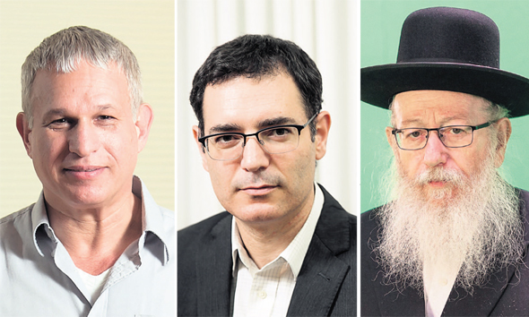 מימין: יעקב ליצמן, משה בר סימן טוב וד”ר חן קוגל מימין: יעקב ליצמן, משה בר סימן טוב וד”ר חן קוגל