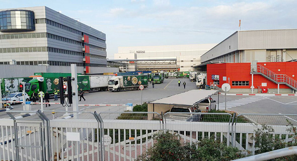 המרכז הלוגיסטי בשוהם, הבוקר המרכז הלוגיסטי בשוהם, הבוקר