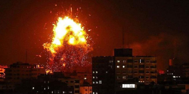 אחרי השיגור לעוטף: צה"ל תקף יעדי חמאס בעזה