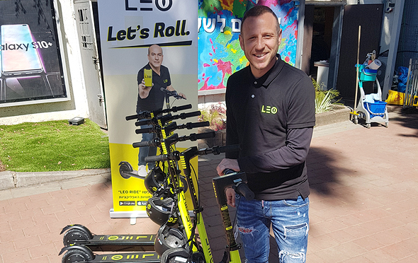 LEO Ride CEO Kfir Ben Shushan. Photo: Tomer Hadar