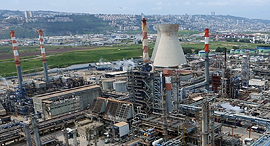 מפעל בזן חיפה 25.3.19, צילום: טל אזולאי