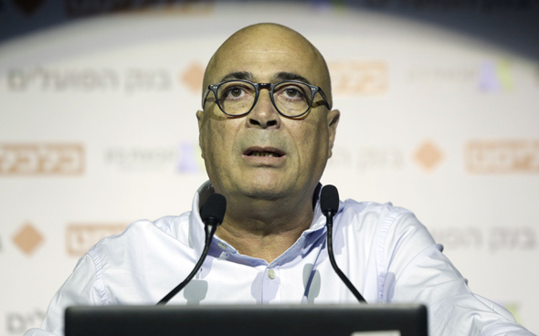 מנו גבע, מנכ"ל מכון מדגם, בוועידת התעשייה מנו גבע, מנכ"ל מכון מדגם, בוועידת התעשייה