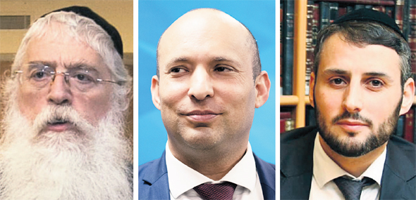 מימין: מנכ"ל ש"ס שהוא גם מנכ"ל רשת החינוך של המפלגה חיים ביטון, שר החינוך נפתלי בנט, סגן שר החינוך מאגודת ישראל מאיר פרוש מימין: מנכ"ל ש"ס שהוא גם מנכ"ל רשת החינוך של המפלגה חיים ביטון, שר החינוך נפתלי בנט, סגן שר החינוך מאגודת ישראל מאיר פרוש